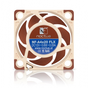 Noctua 40x40x20 mm hűtő ventilátor (NF-A4x20 FLX)